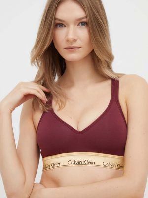 Сутиен Calvin Klein Underwear винено червено