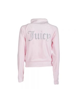 Sweter na zamek Juicy Couture różowy