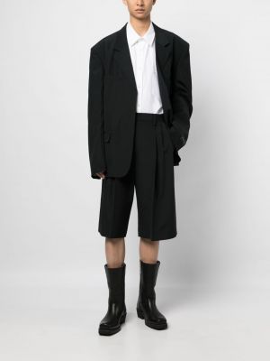 Shorts plissées Alexander Wang noir