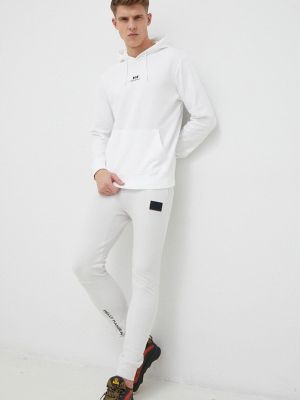 Белые однотонные спортивные штаны Helly Hansen