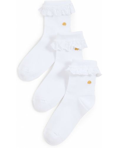 Носки Lele Sadoughi, белые