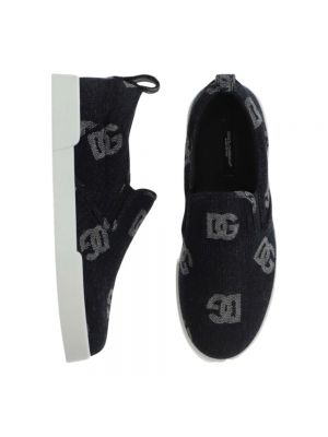 Loafers con estampado Dolce & Gabbana azul