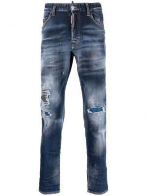 Jeans med normal passform Dsquared2 blå