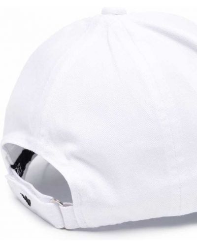 Gorra con bordado Emporio Armani blanco