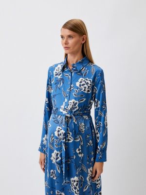 Платье-рубашка Pietro Brunelli Maternity синее