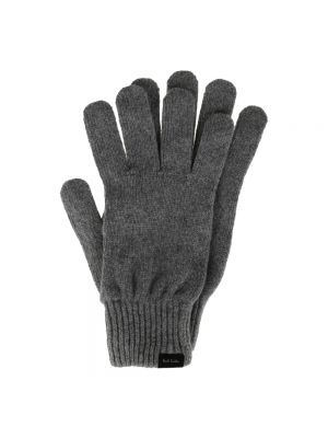 Czarne rękawiczki z kaszmiru Paul Smith