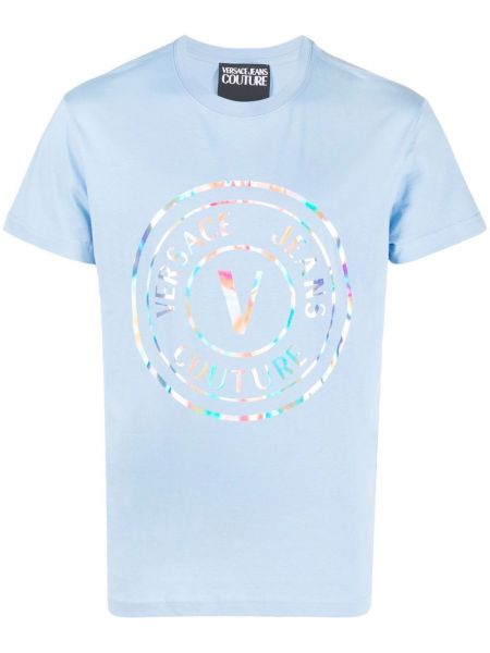 T-shirt Versace Jeans Couture blå