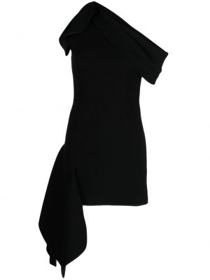Asymetrické večerné šaty Maticevski čierna