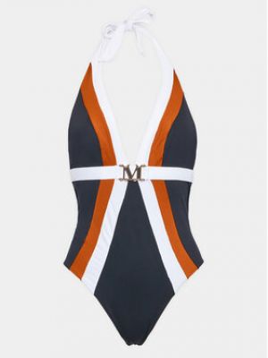 Jednodielne plavky Max Mara Beachwear čierna