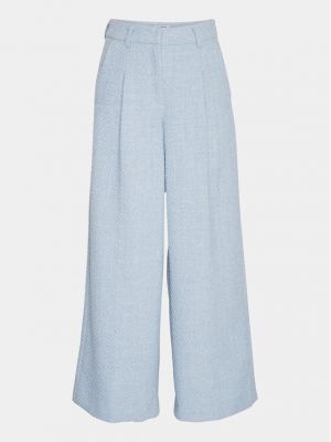 Pantaloni cu croială lejeră Moss Copenhagen albastru