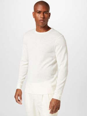 Priliehavý sveter Calvin Klein biela