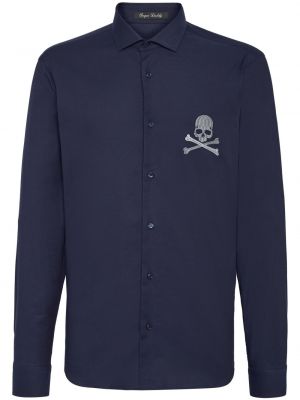Marškiniai Philipp Plein mėlyna