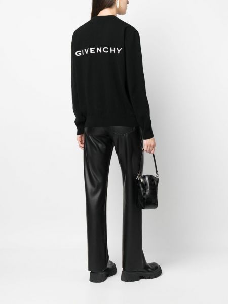Pull à imprimé Givenchy noir