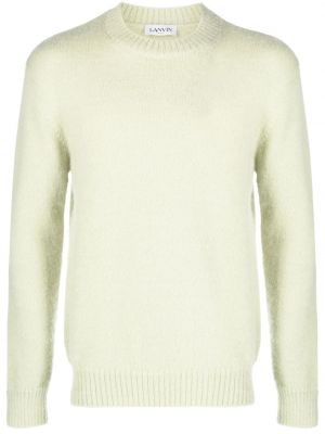 Pullover mit rundem ausschnitt Lanvin grün