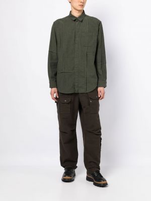 „cargo“ stiliaus kelnės Engineered Garments žalia