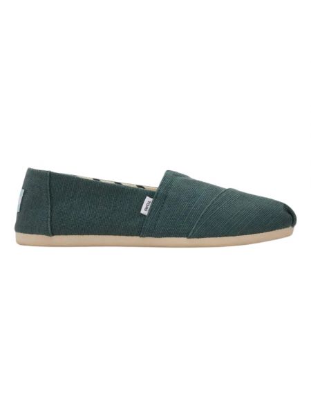 Zielone loafers Toms