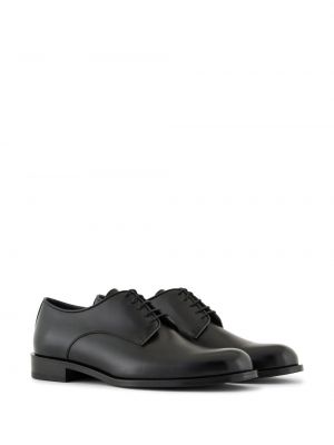 Iš natūralios odos oksfordo batai Giorgio Armani juoda