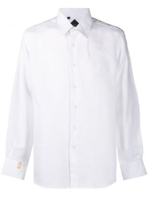 Camisa con bordado Billionaire blanco