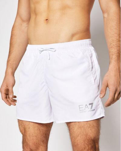 Pantaloncini Ea7 Emporio Armani bianco