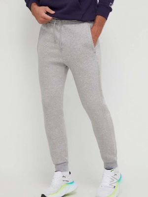 Меланжирани панталон с принт Adidas Originals сиво