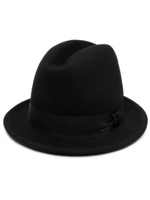 Вълнена шапка от филц Dsquared2 черно