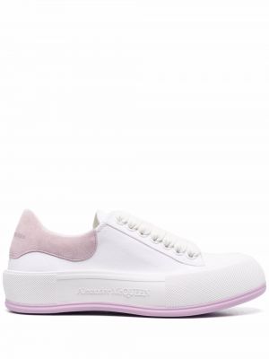 Tykk sneakers Alexander Mcqueen hvit