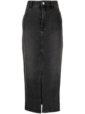 Spódnica jeansowa Isabel Marant czarna