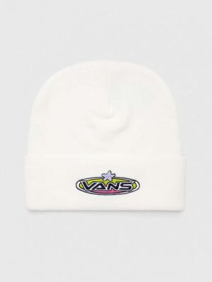 Dzianinowa czapka Vans biała