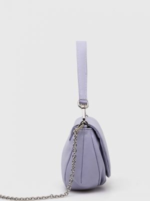 Usnjena torba Gianni Chiarini vijolična