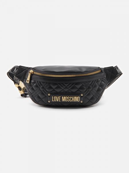 Поясная сумка Love Moschino черная