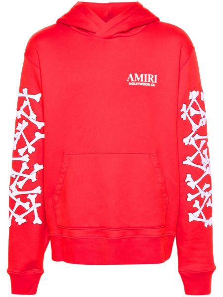 Sweat-shirt long en lyocell Amiri rouge