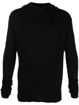 Пуловер с качулка Andrea Ya'aqov черно