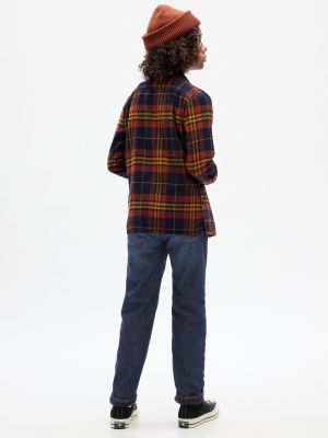 Priliehavé džínsy s rovným strihom Gap