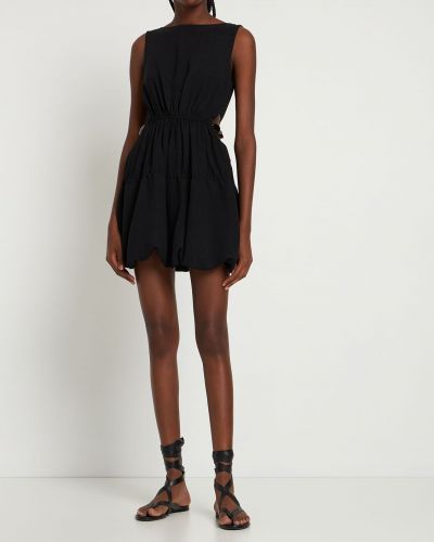 Mini šaty Jonathan Simkhai černé