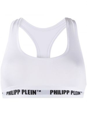 Sutien sport Philipp Plein alb