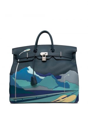 Τσάντα χιαστί Hermès μπλε