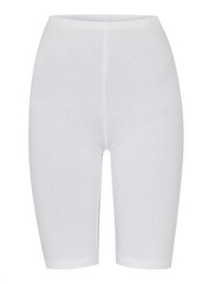 Slim fit priliehavé športové šortky Fransa biela