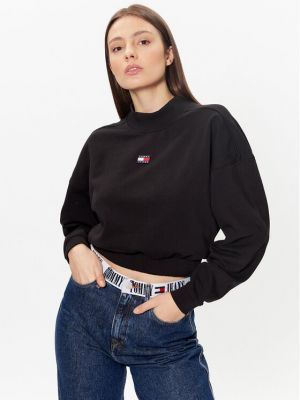 Bluză Tommy Jeans negru