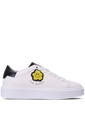 Sneakers a fiori Ted Baker bianco