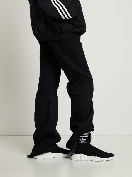 Sneakers in maglia Balenciaga Speed nero