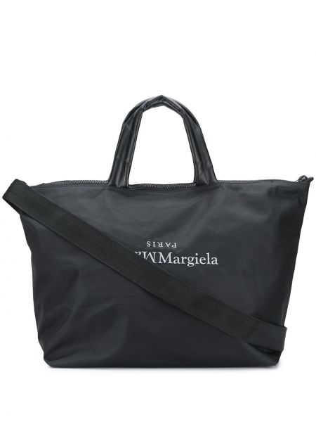 Bolso shopper Maison Margiela negro