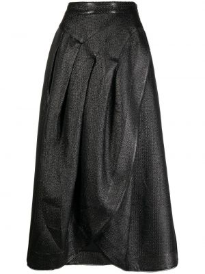 Asymetrická sukňa Shiatzy Chen čierna