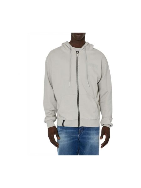 Eleganter hoodie mit reißverschluss Richmond grau