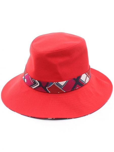 Kepurė Hermès Pre-owned raudona
