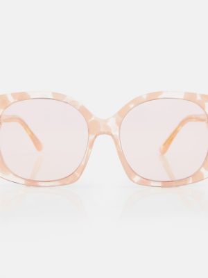 Okulary przeciwsłoneczne z nadrukiem Dolce&gabbana różowe