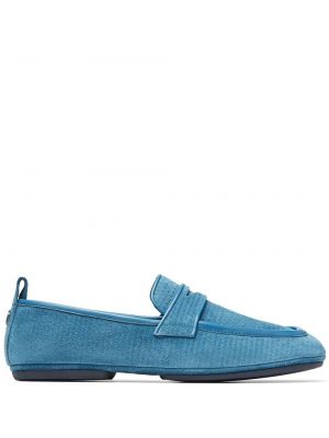 Ruskind loafers Jimmy Choo blå