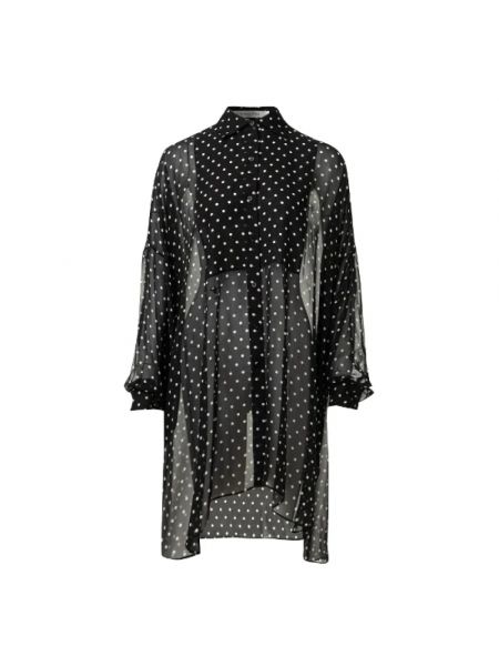 Jedwabna sukienka Dior Vintage czarna