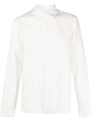 Ленена риза с копчета Zadig&voltaire бяло