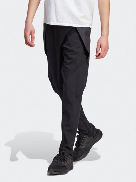 Cargo hlače slim fit Adidas crna