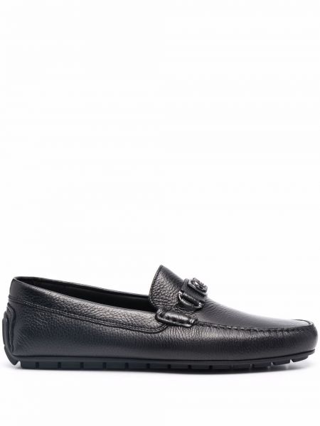 Pantofi loafer din piele Baldinini negru